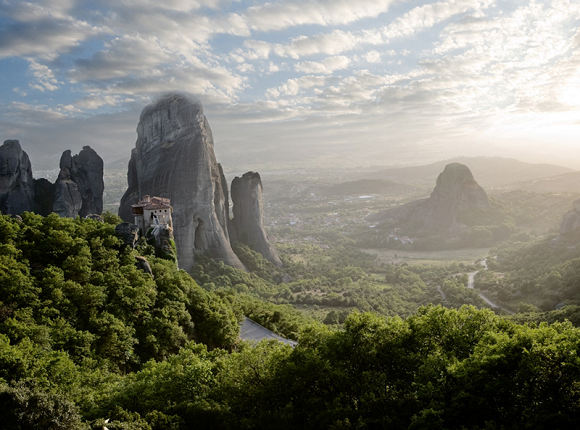 View from the Monasteries in Meteora