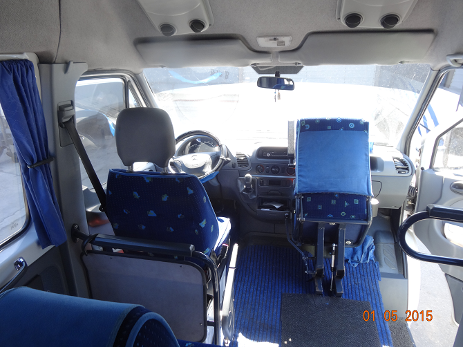Mercedes Van 9 - 13 + 1 seats